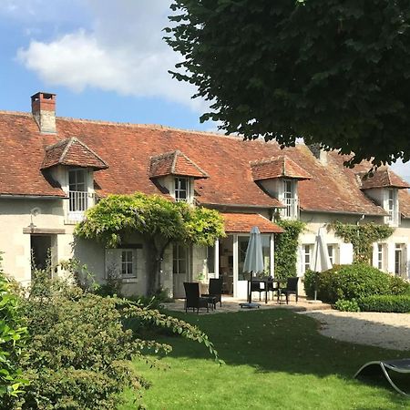 La Mauverniere, 2 Gites Independants, 1 Grande Piscine Exterieure, Jardin Arbore Descartes Bagian luar foto