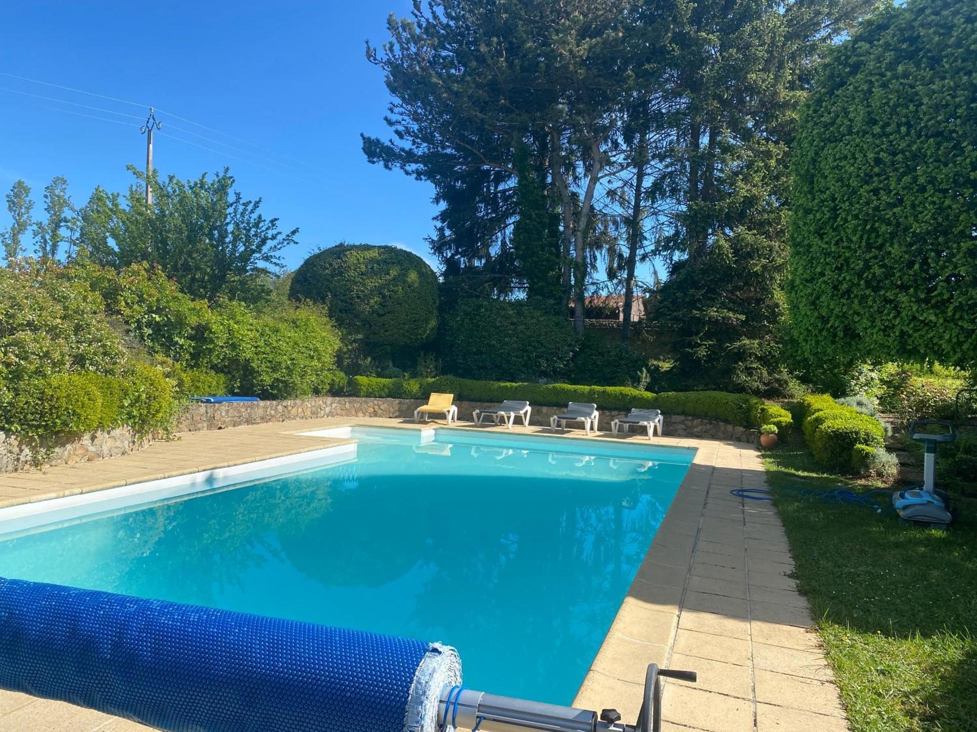 La Mauverniere, 2 Gites Independants, 1 Grande Piscine Exterieure, Jardin Arbore Descartes Bagian luar foto
